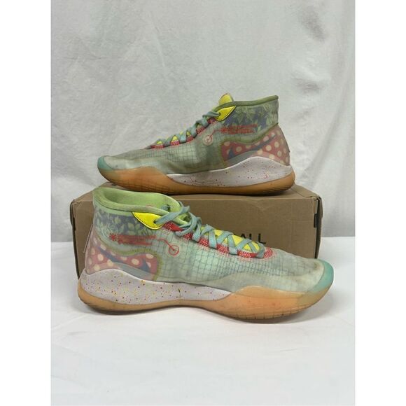 Nike Zoom KD 12 Peac‎ Jam EYBL Mens Basketball Shoes 8.5 Athletic CK1195-300 main image 6